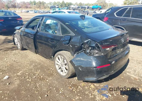 2025 Honda Civic Sport из США, поврежденный, VIN 2HGFE2F50SH560272